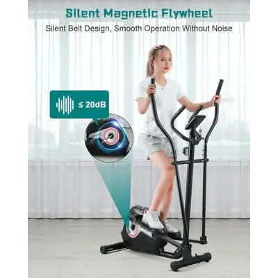 Elliptical Exercise Machine Cross Trainer for Home Use Up to 220 lbs Fitness - DailySale