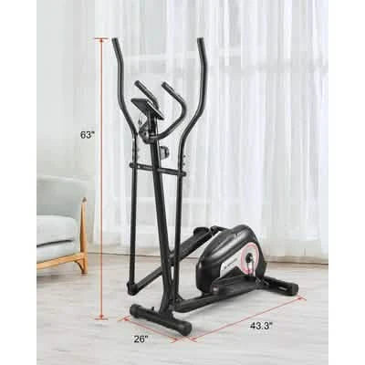 Elliptical Exercise Machine Cross Trainer for Home Use Up to 220 lbs Fitness - DailySale