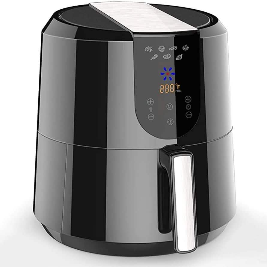 Emerald Air Fryer 5.2 Liter Capacity Digital LED Touch Display Kitchen Essentials - DailySale