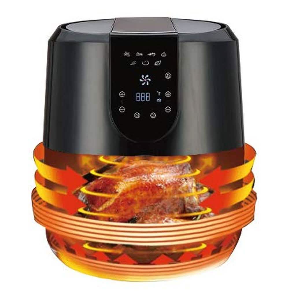 Emerald Air Fryer 5.2 Liter Capacity w/ Digital LED Touch Display Kitchen Essentials - DailySale