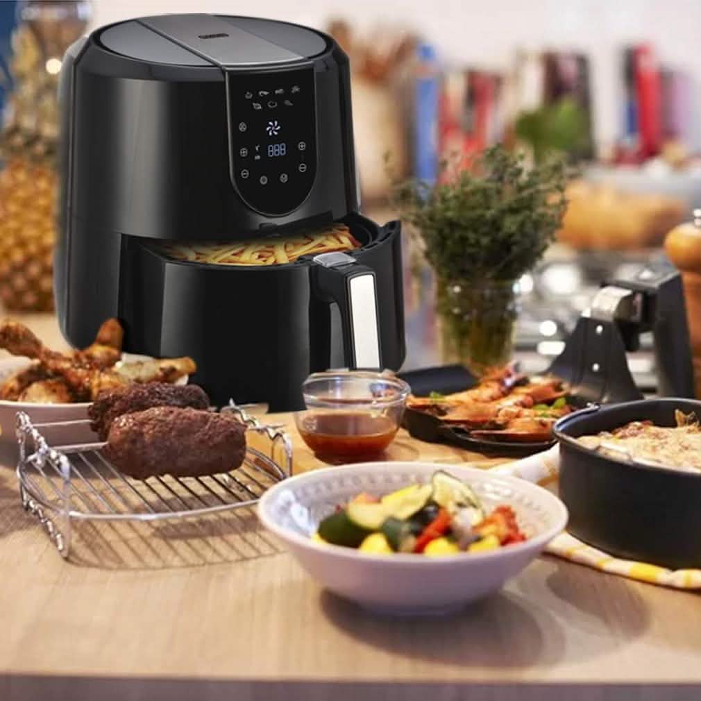Emerald Air Fryer 5.2 Liter Capacity w/ Digital LED Touch Display Kitchen Essentials - DailySale