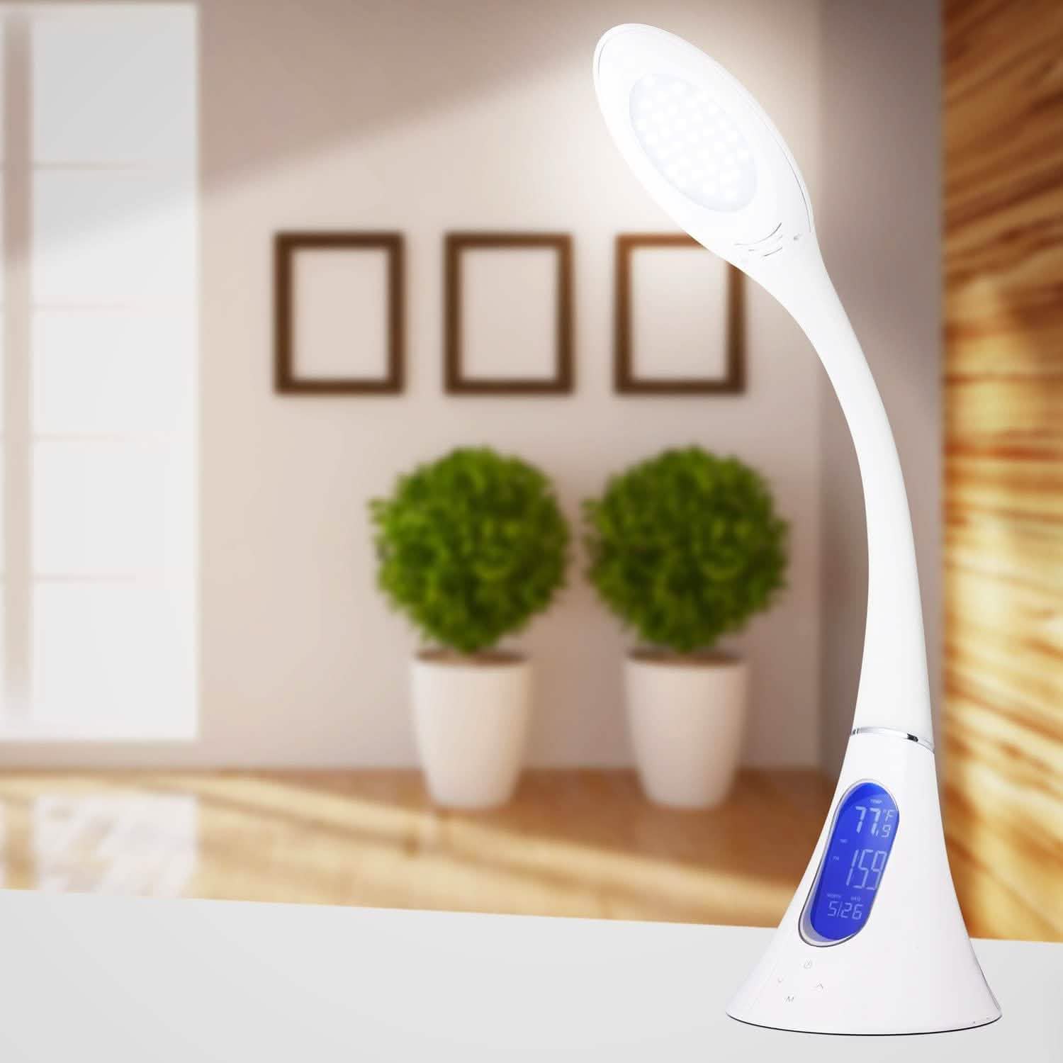 EROS Flexible Gooseneck Dimmable LED Desk Lamp Lighting & Decor - DailySale