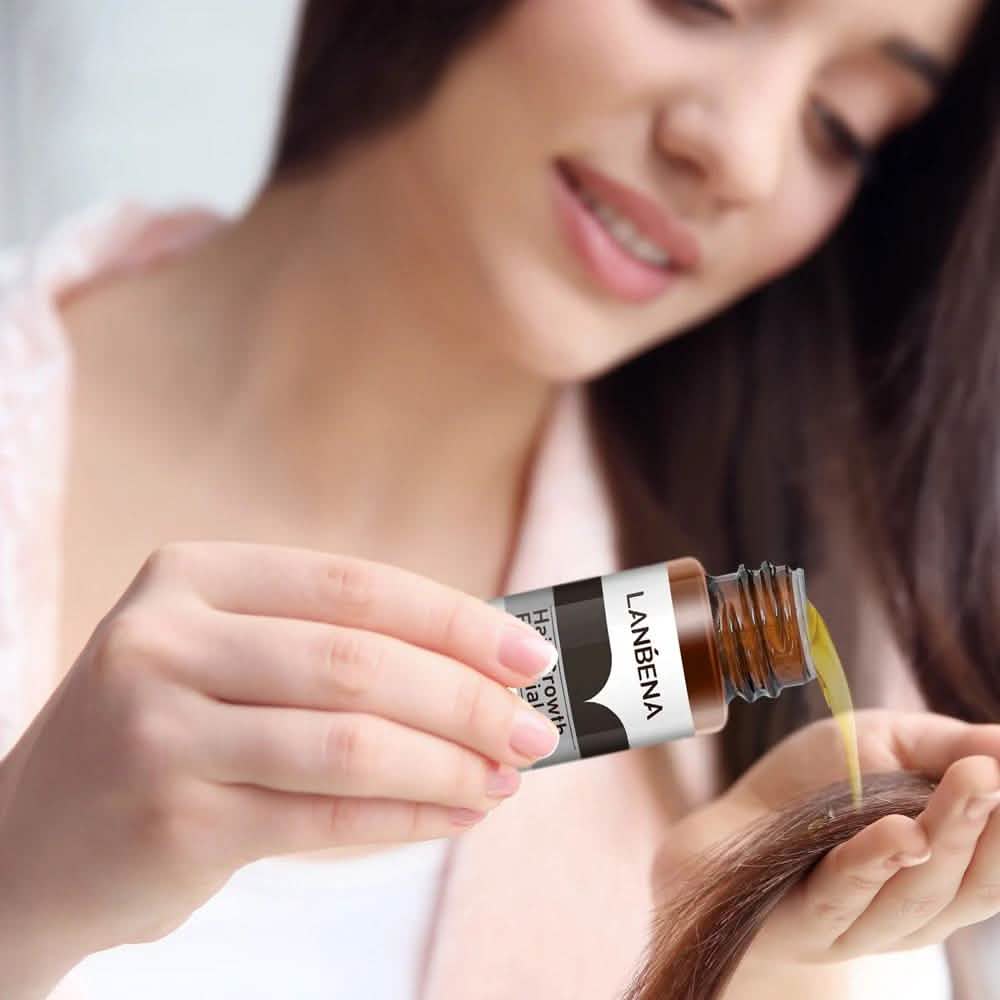 Essential Oil For Hair Growth And Hair Loss Treatment For Men And Women Beauty & Personal Care - DailySale