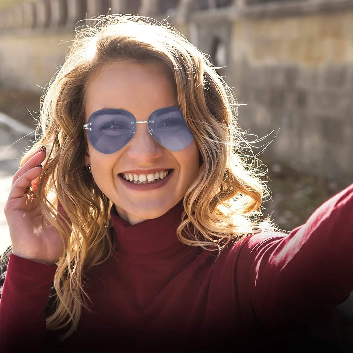 ETCBUYS Women Aviation Sunglasses - Gray Women's Accessories - DailySale