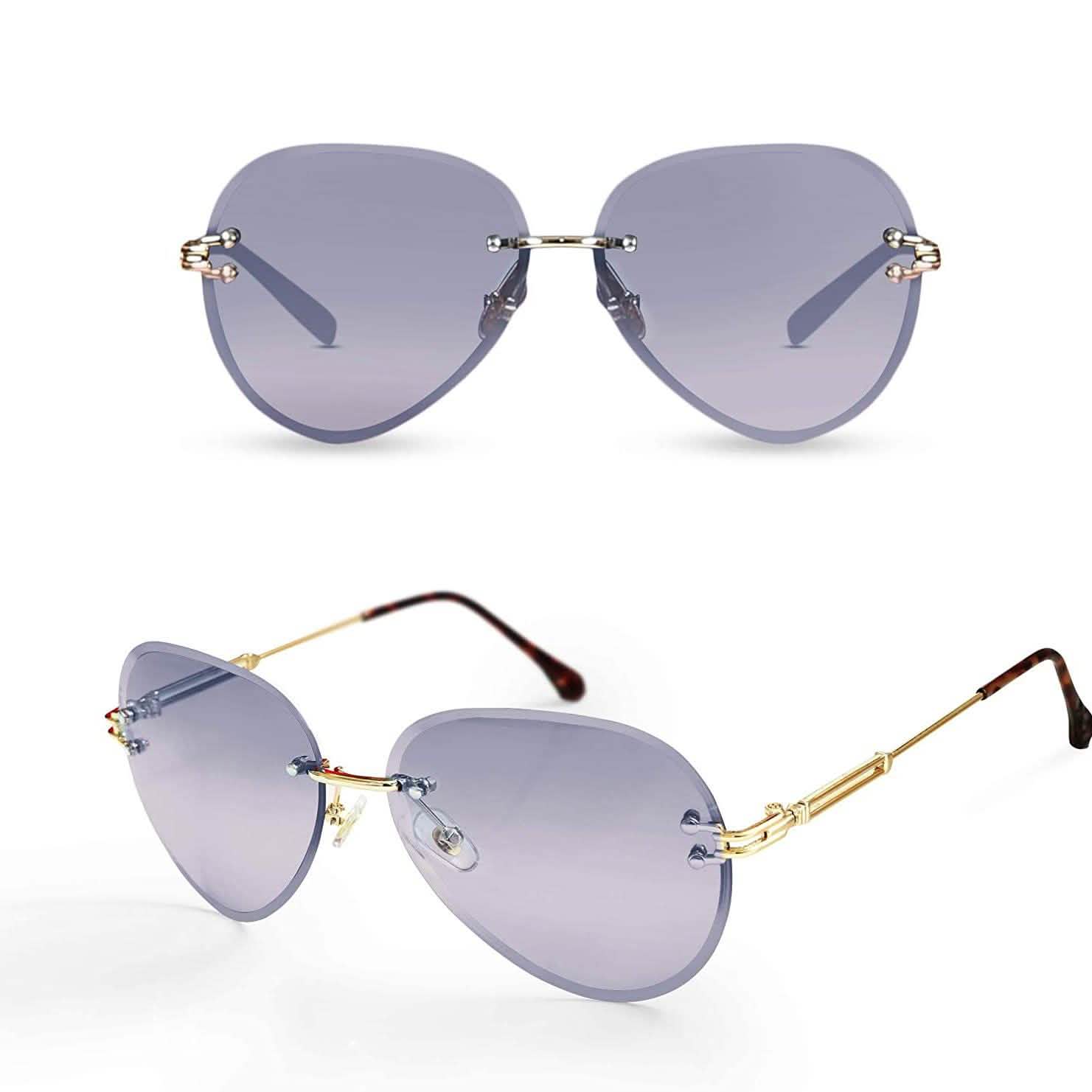 ETCBUYS Women Aviation Sunglasses - Gray Women's Accessories - DailySale