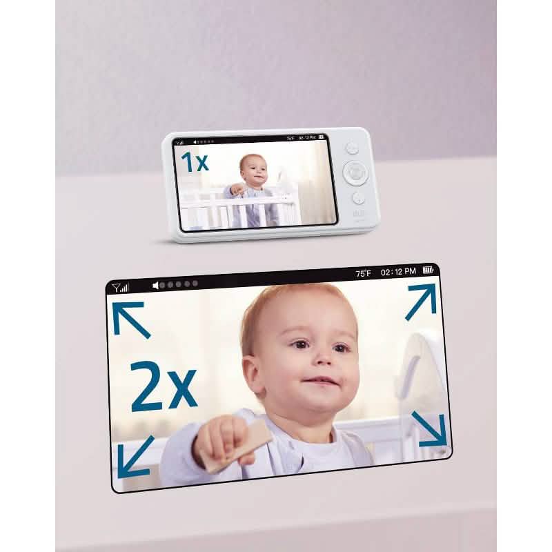 eufy SpaceView Pro 5" 720p Video Baby Monitor Pan&Tilt Camera 2-Way Audio (Open Box) Baby - DailySale