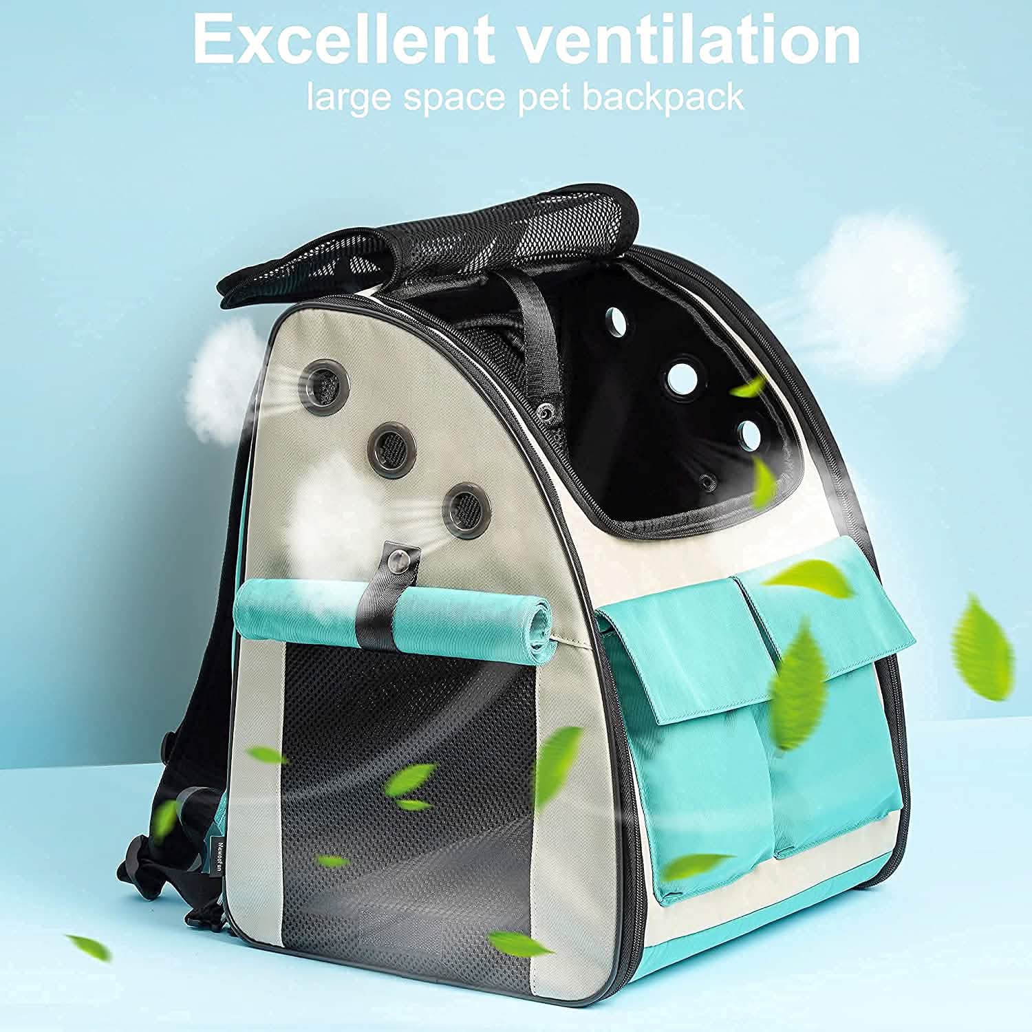 Expandable Pet Backpack Carrier Pet Supplies - DailySale