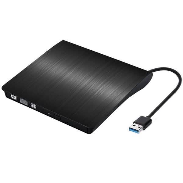 External CD Drive USB 3.0 Computer Accessories Black - DailySale