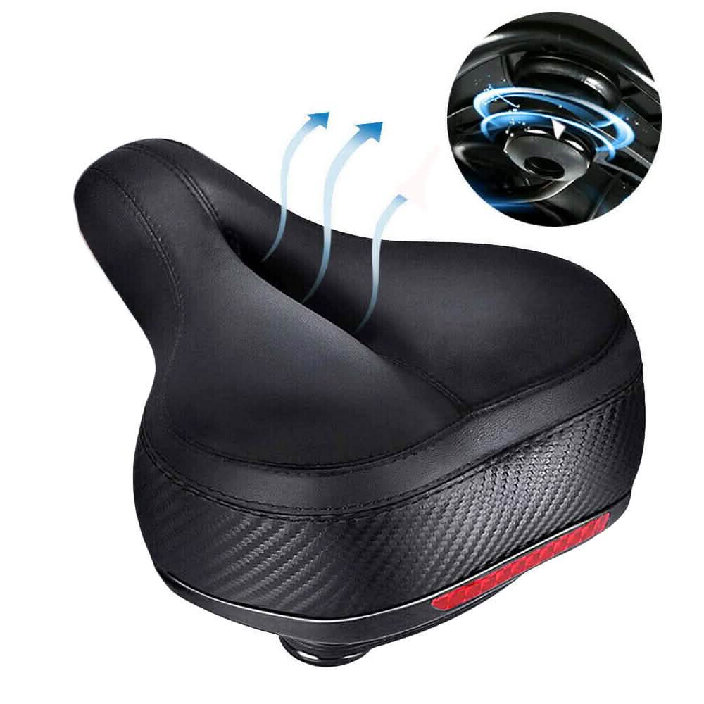 Extra Wide Big Bum Bike Seat Soft & Comfort Padded MTB Road Bicycle Gel Saddle Cushion Sports & Outdoors - DailySale