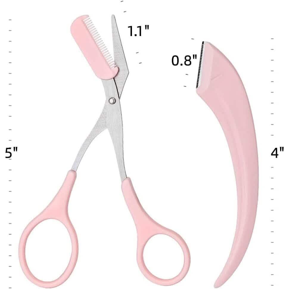Eyebrow Trimmer Scissors with Comb Beauty & Personal Care - DailySale