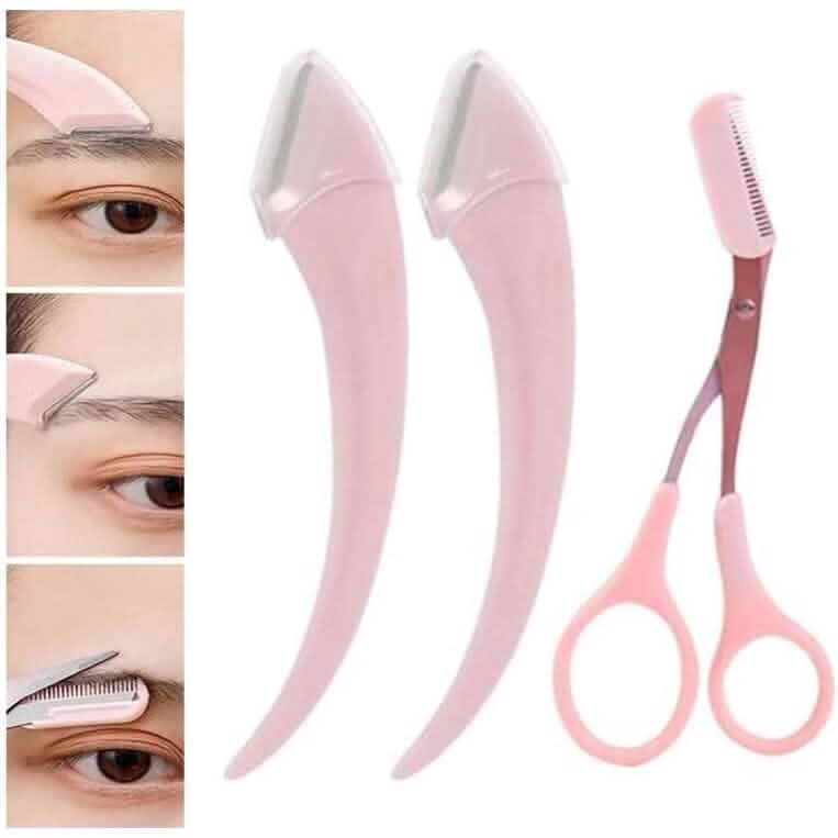 Eyebrow Trimmer Scissors with Comb Beauty & Personal Care - DailySale