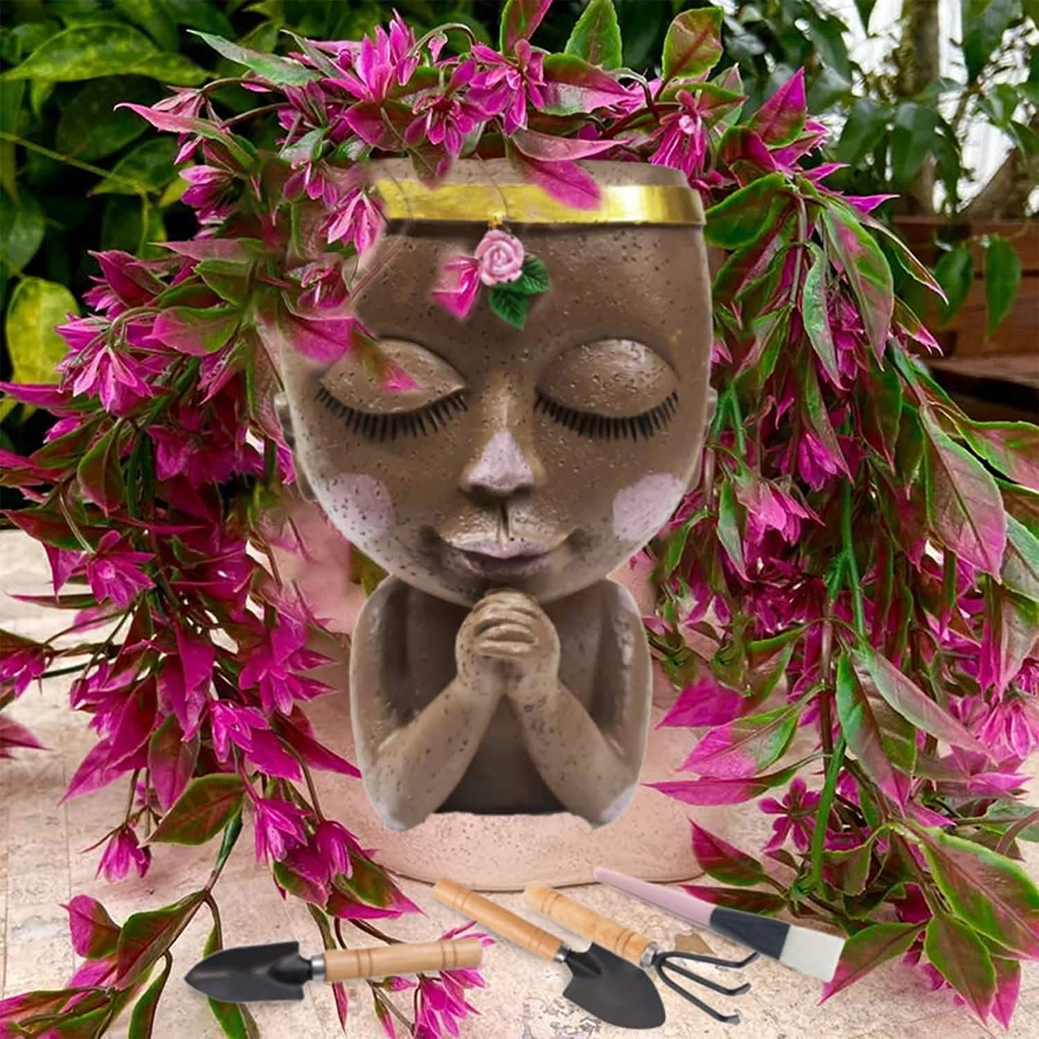 Face Planters Pots Unique Head Planter Furniture & Decor - DailySale