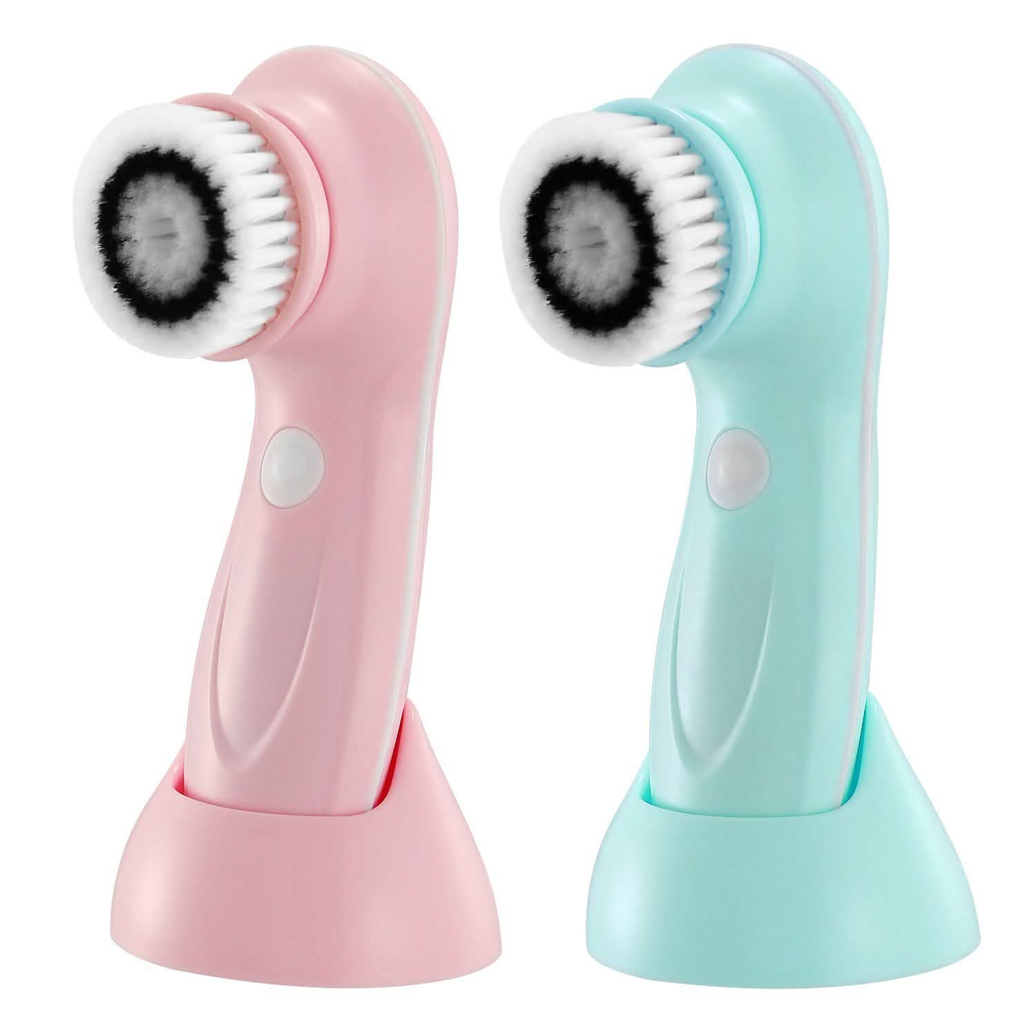 Facial Cleansing Brush IPX6 Waterproof 2 Speed Face Brush Beauty & Personal Care - DailySale
