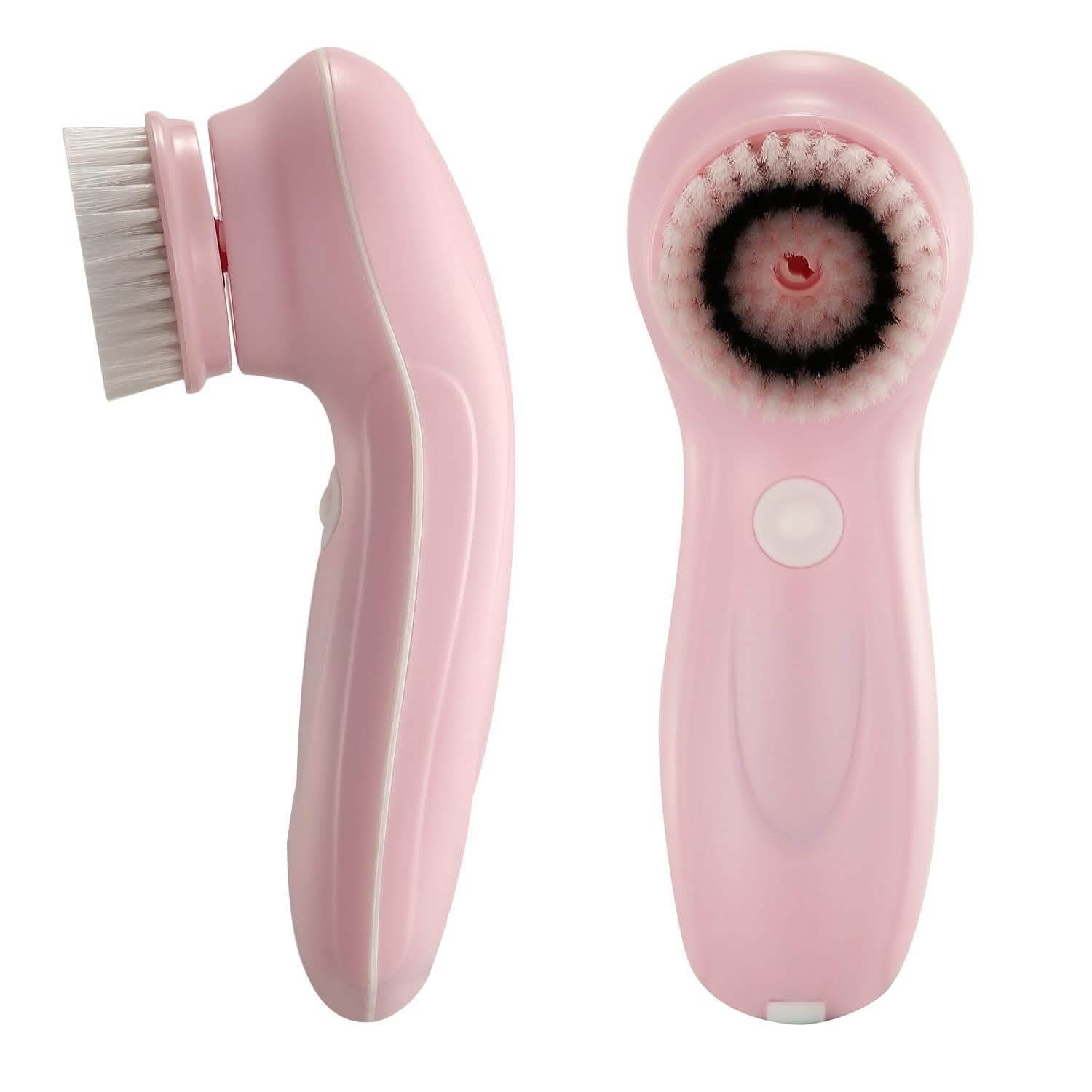 Facial Cleansing Brush IPX6 Waterproof 2 Speed Face Brush Beauty & Personal Care Pink - DailySale