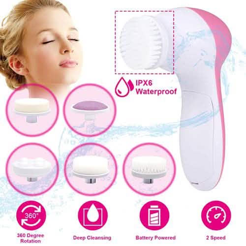 Facial Cleansing Brush Waterproof Beauty & Personal Care - DailySale