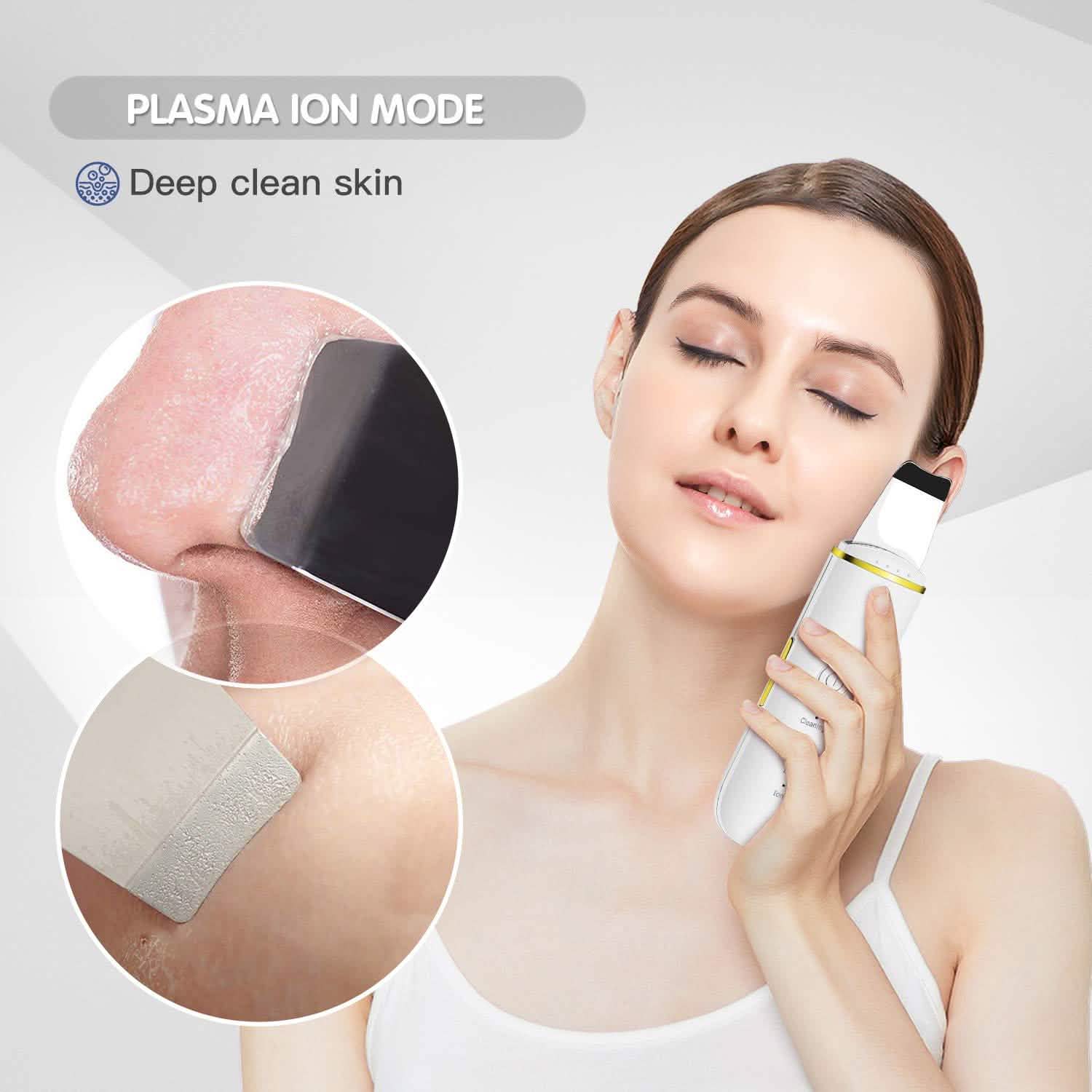 Facial Scrubber Spatula with 4 Modes Beauty & Personal Care - DailySale