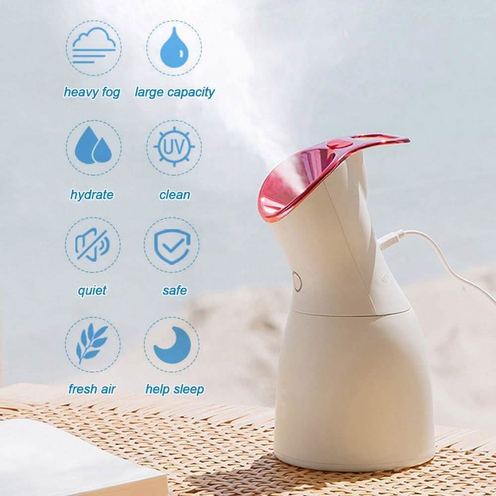 Facial Steamer Nano Ionic Face Steamers Beauty & Personal Care - DailySale