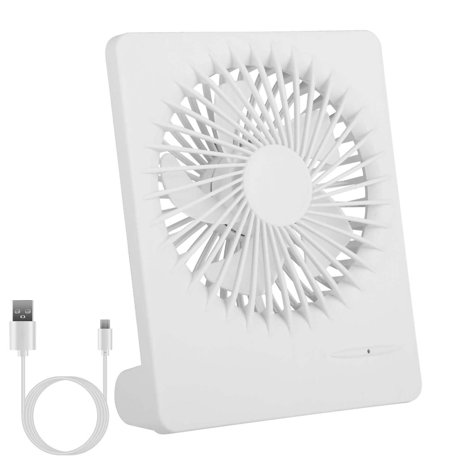 Fan USB Rechargeable Table Portable Desk Cooling Fan Household Appliances - DailySale