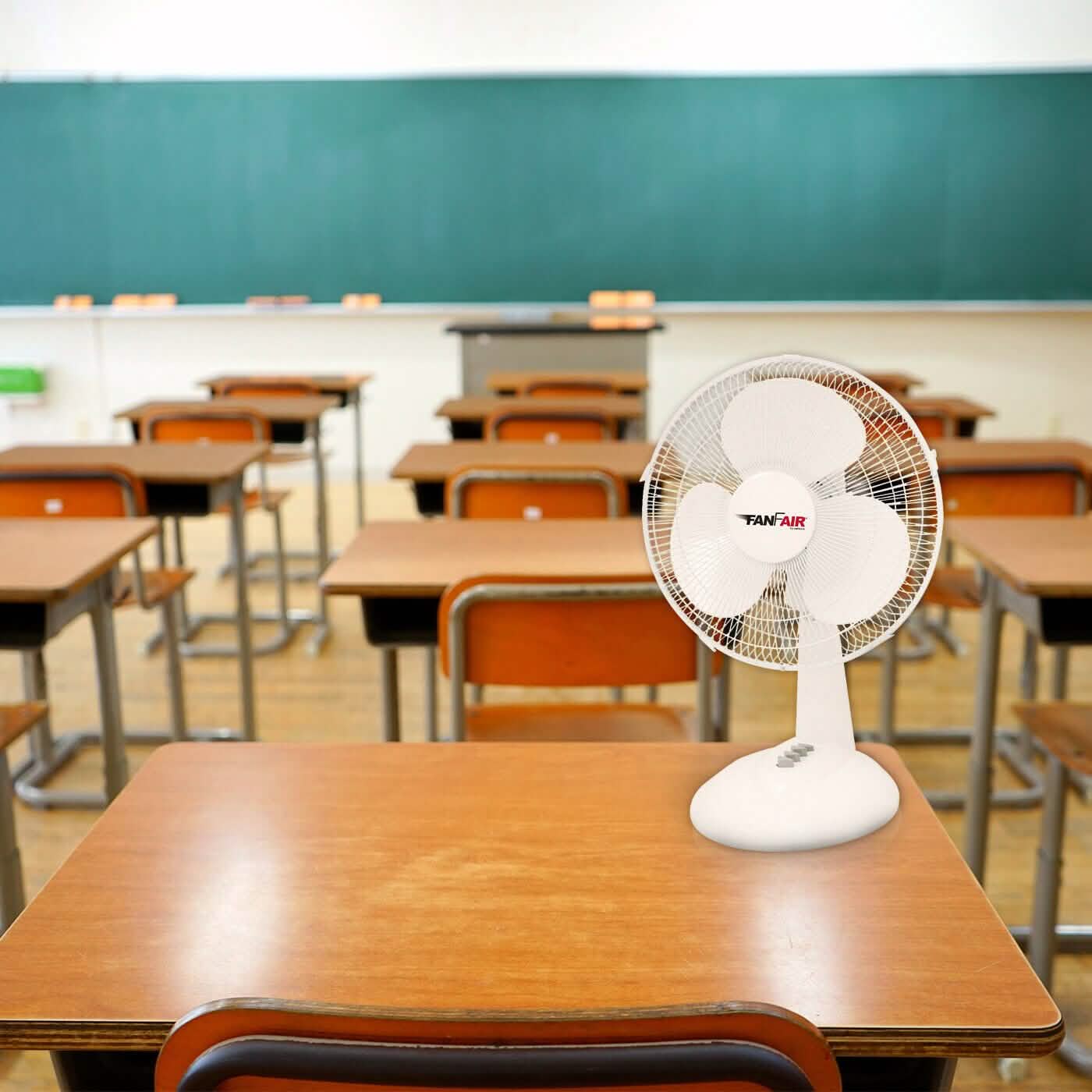 FanFair 12-inch 3-Speed Desktop Fan Household Appliances - DailySale