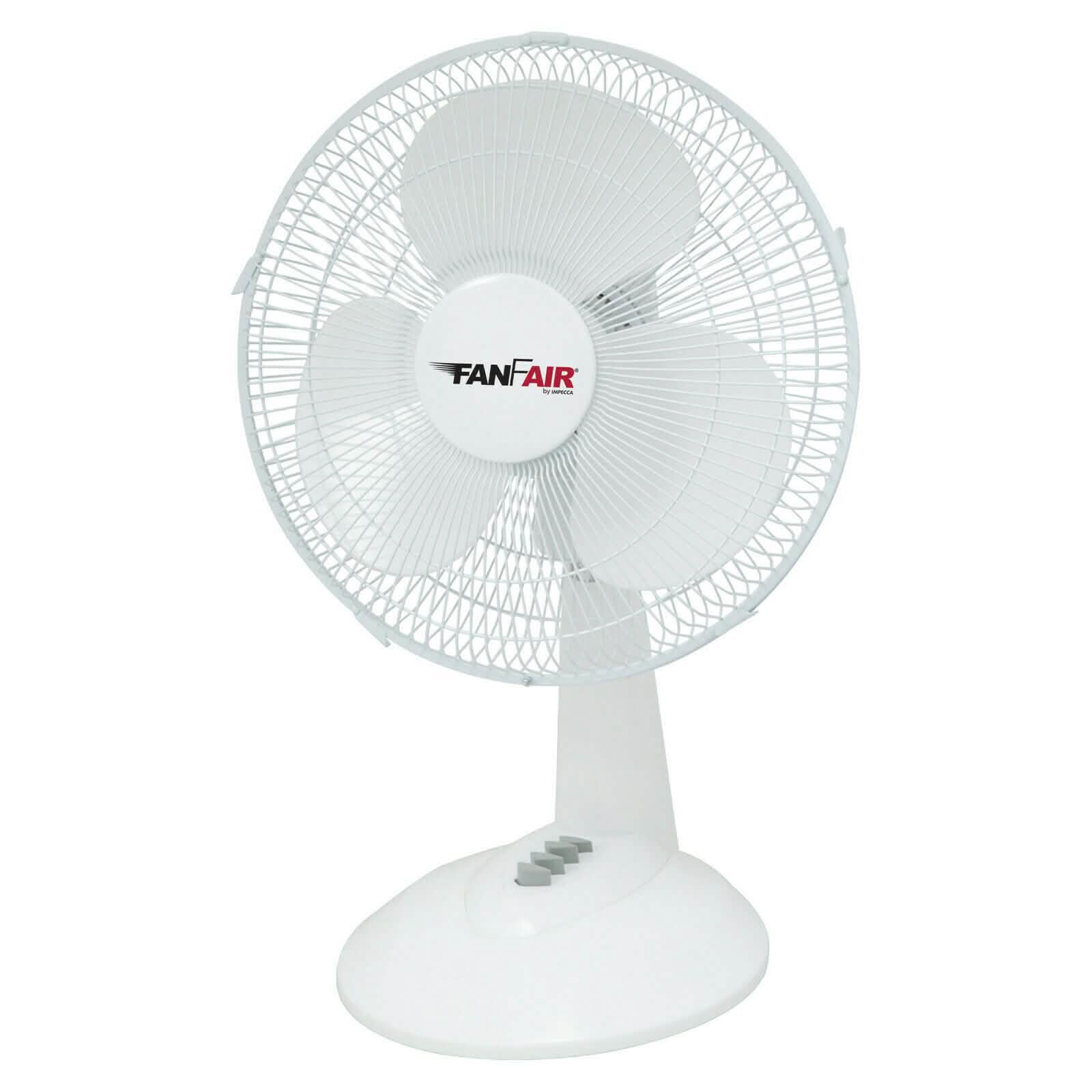 FanFair 12-inch 3-Speed Desktop Fan Household Appliances - DailySale