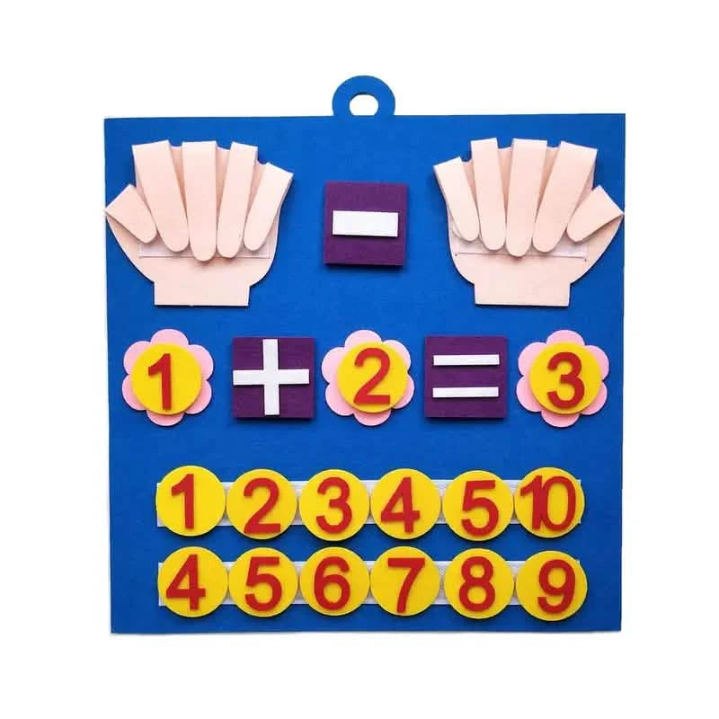 Felt Board Finger Numbers Counting Toy Toys & Games - DailySale