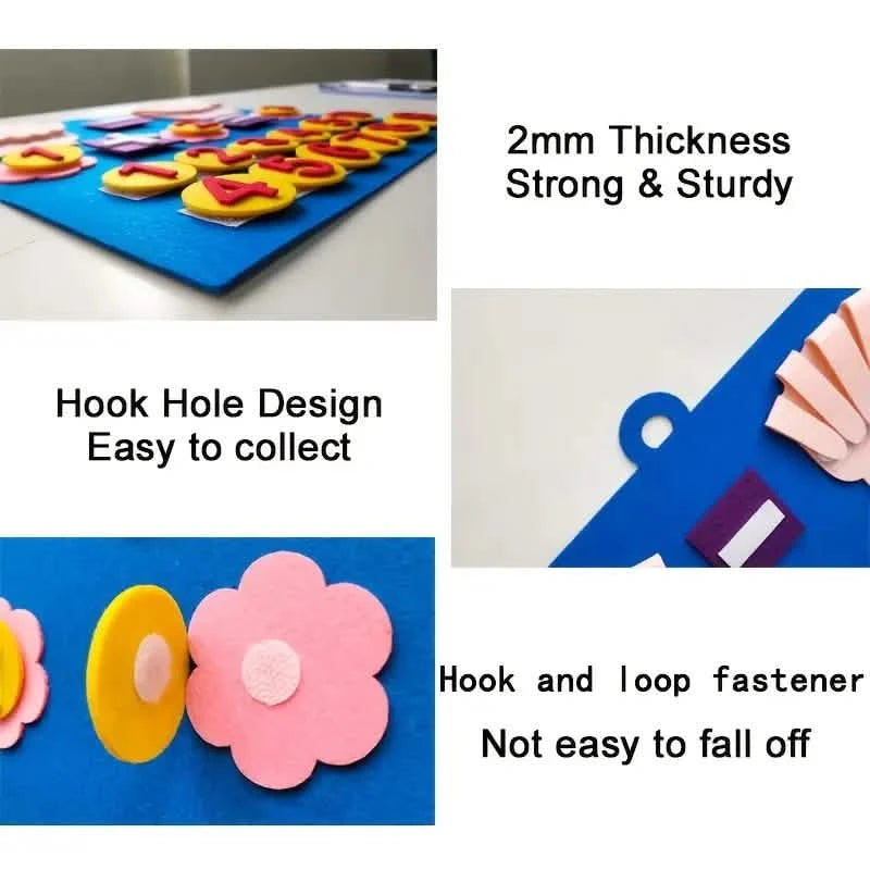 Felt Board Finger Numbers Counting Toy Toys & Games - DailySale