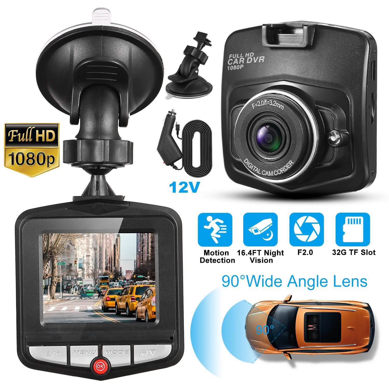 FHD 1080P Car DVD Dash Cam Vehicle Video Recorder Automotive - DailySale