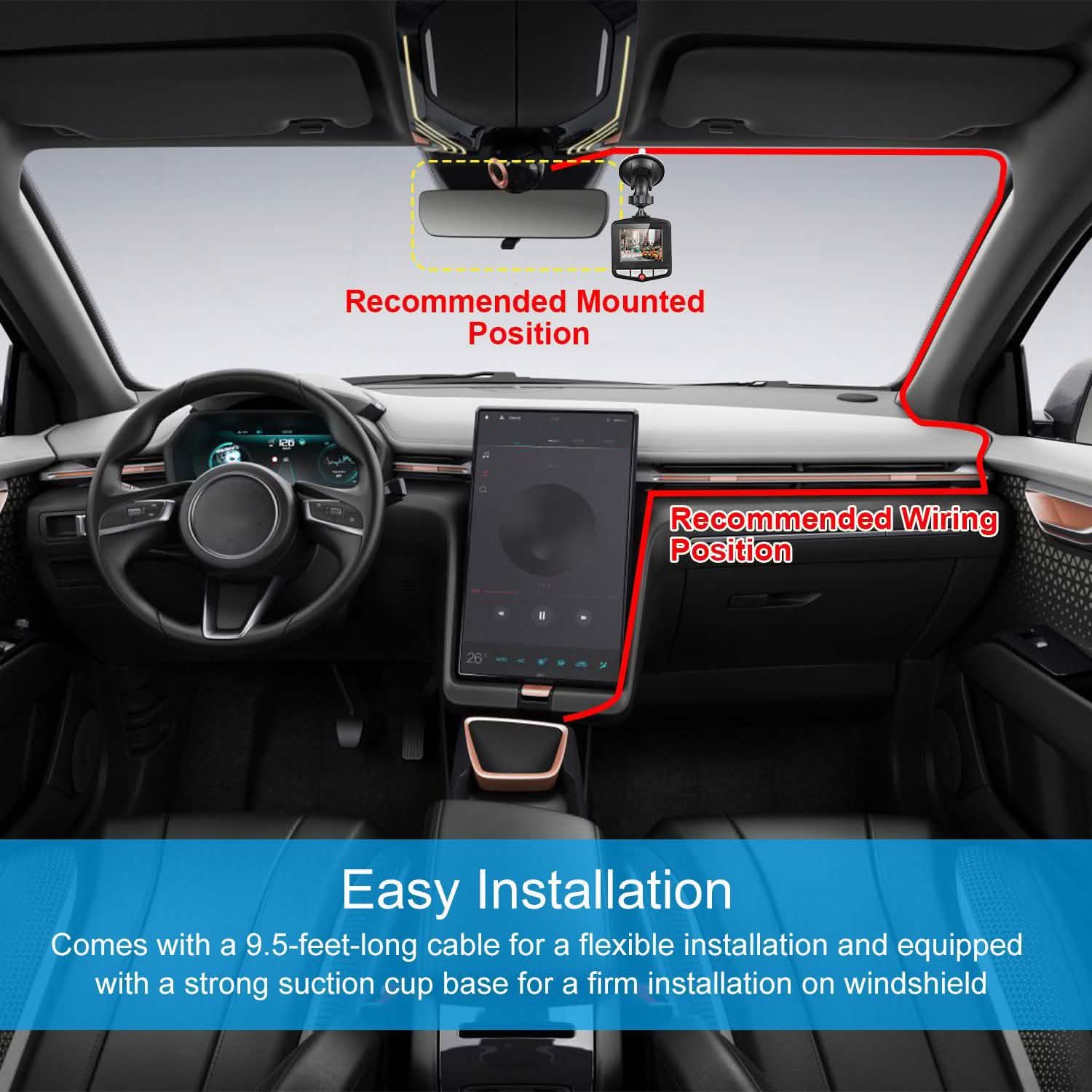 FHD 1080P Car DVD Dash Cam Vehicle Video Recorder Automotive - DailySale