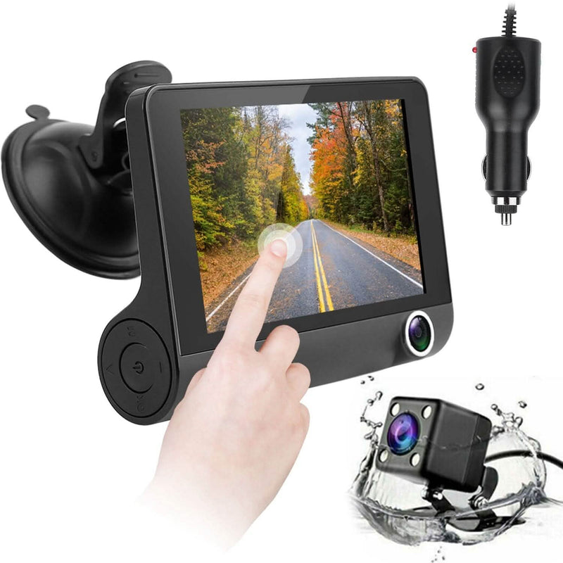 FHD 1080P Touchscreen Car DVR Dash Camera Automotive - DailySale