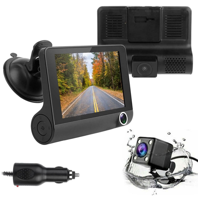 FHD 1080P Touchscreen Car DVR Dash Camera Automotive - DailySale