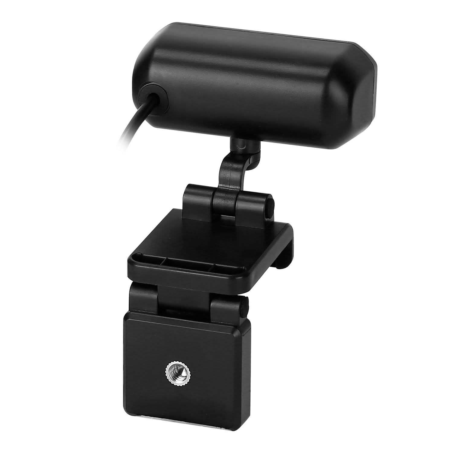 FHD 1080P USB Webcam with 360° Rotatable Clip Computer Accessories - DailySale