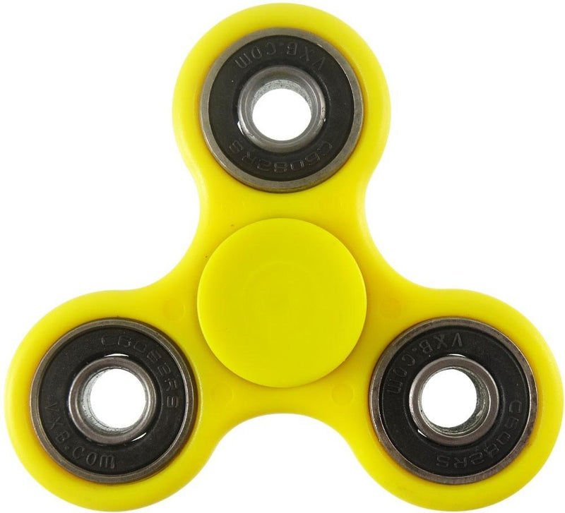 Fidget Spinner Stress and Anxiety Reliever Toy - Assorted Colors and Styles Toys & Games Yellow Regular - DailySale