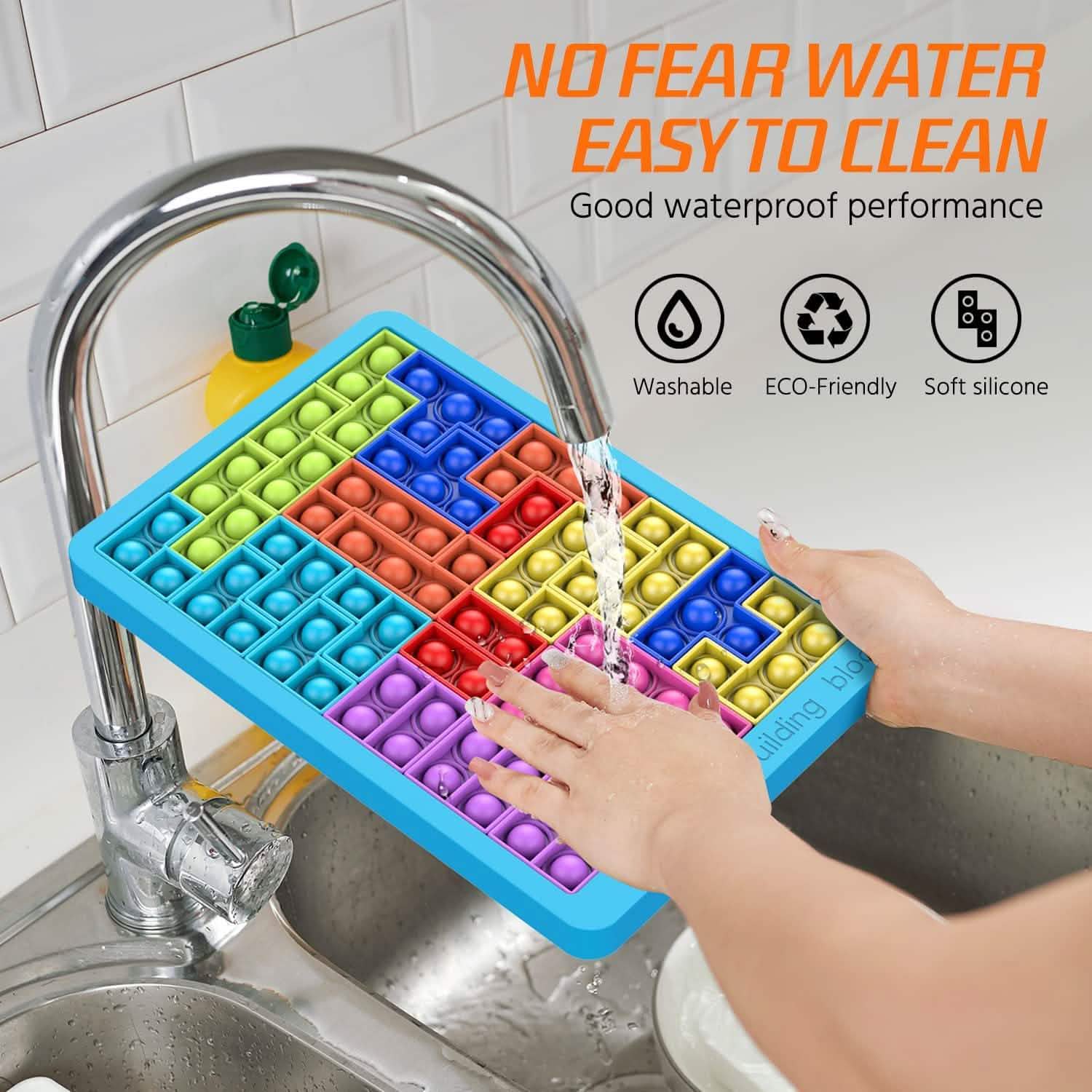 Fidget Toys - Big Size Push Pop Bubble Fidget Sensory Toy Toys & Games - DailySale