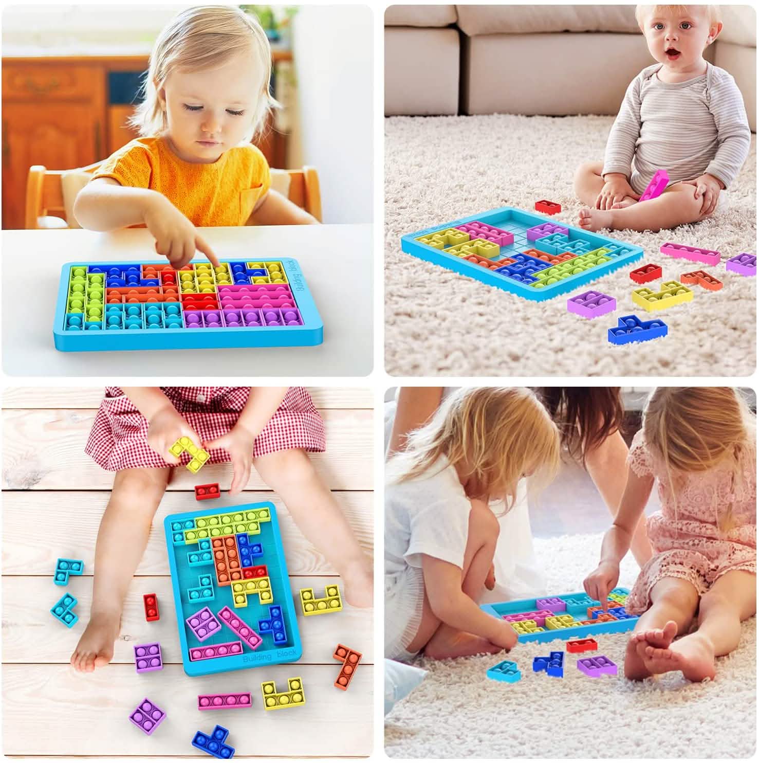 Fidget Toys - Big Size Push Pop Bubble Fidget Sensory Toy Toys & Games - DailySale