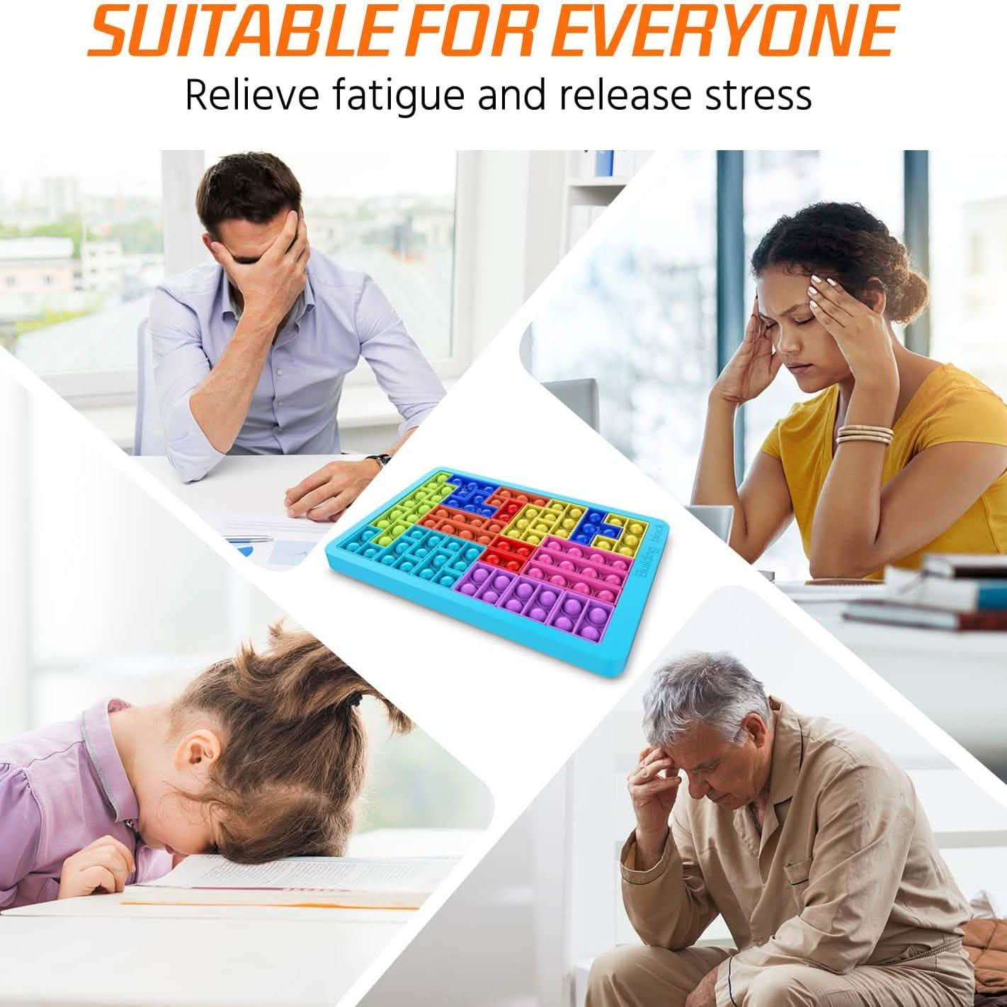 Fidget Toys - Big Size Push Pop Bubble Fidget Sensory Toy Toys & Games - DailySale