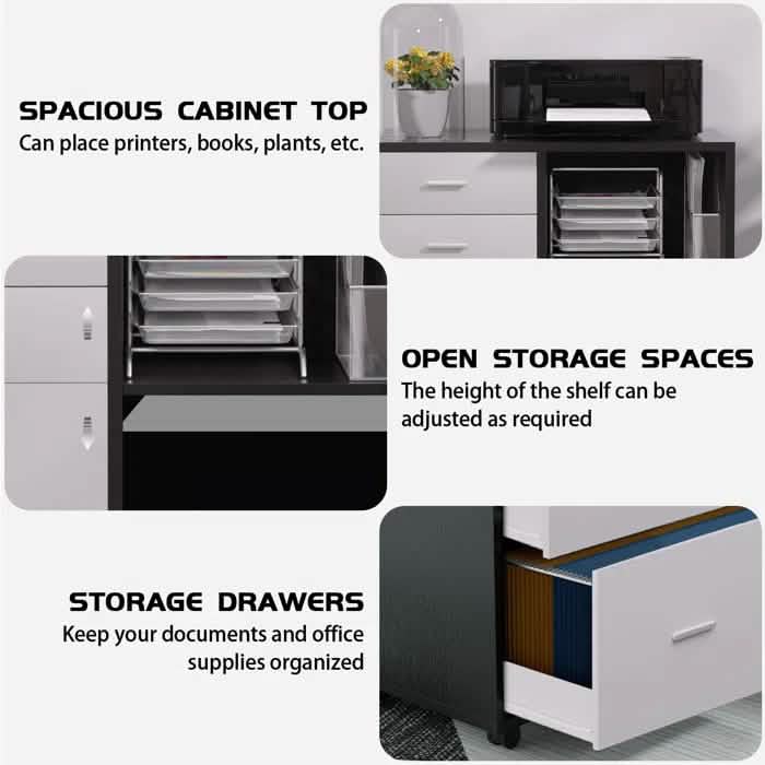 File Cabinet for Home Office Furniture & Decor - DailySale