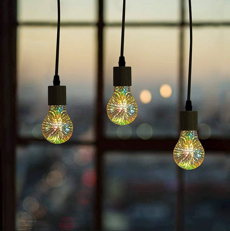 Firework Light Bulbs,Decorative 3D LED Bulb Indoor Lighting - DailySale