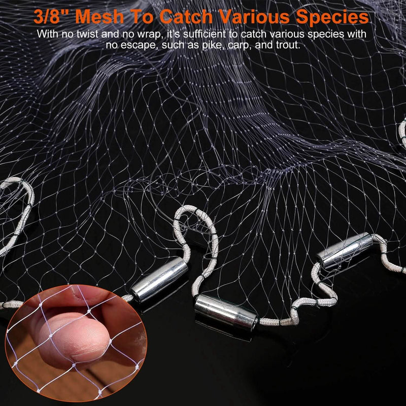Fishing Cast Net Bait Trap Heavy Duty Sports & Outdoors - DailySale