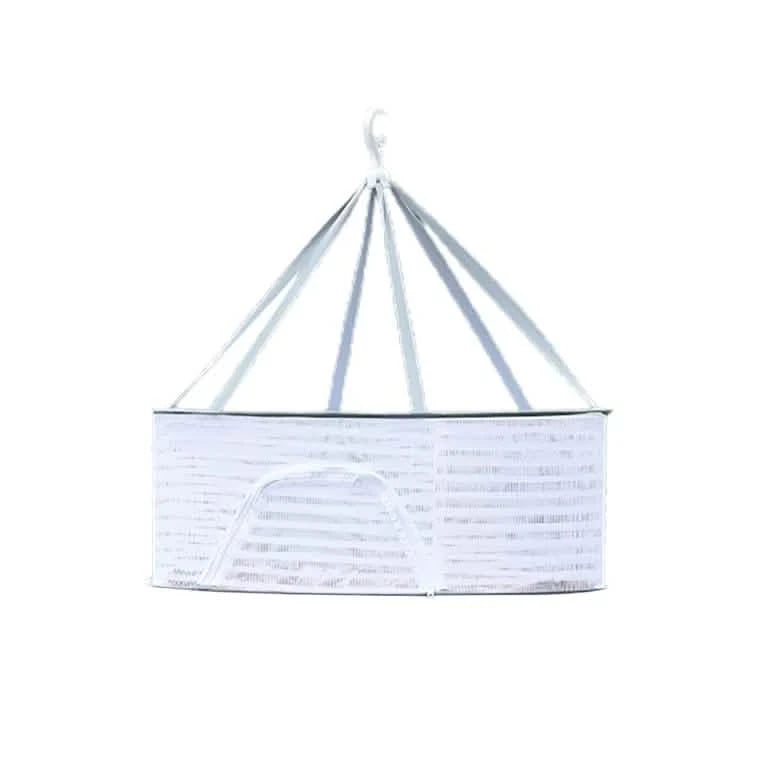 Fishing Net Hanging Dryer Bag Mesh Clothes Drying Basket Rack Kitchen Storage 1 Layer - DailySale