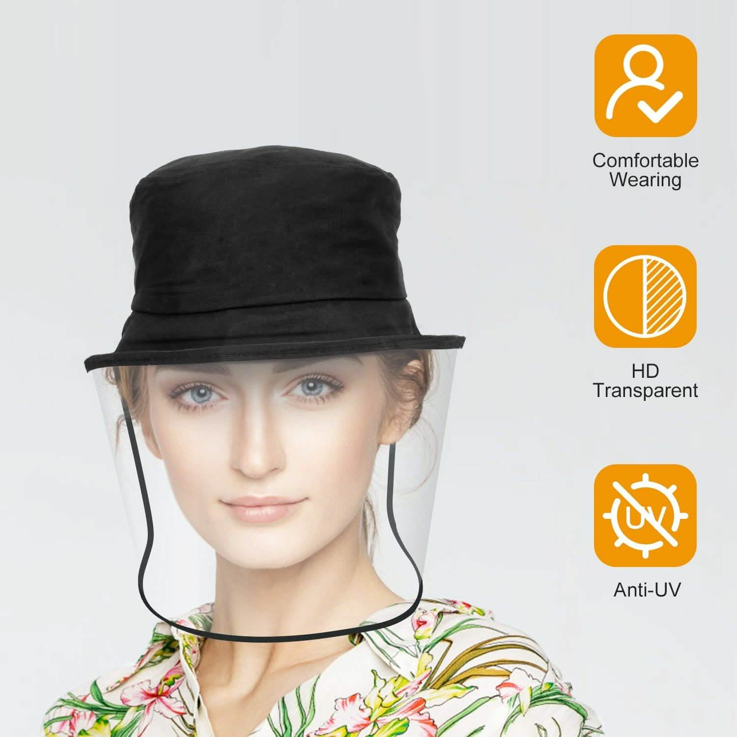 Fishman Hat Protective Face Shield Face Masks & PPE - DailySale