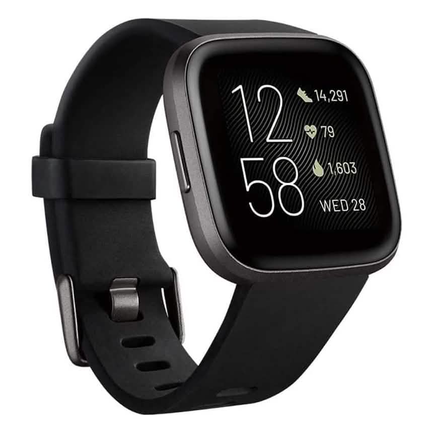 Fitbit Versa 2 Health and Fitness Smartwatch Smart Watches - DailySale