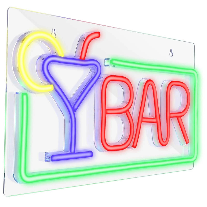 FITNATE 3D Art USB Powered LED Open Display Board Decorate Furniture & Decor - DailySale