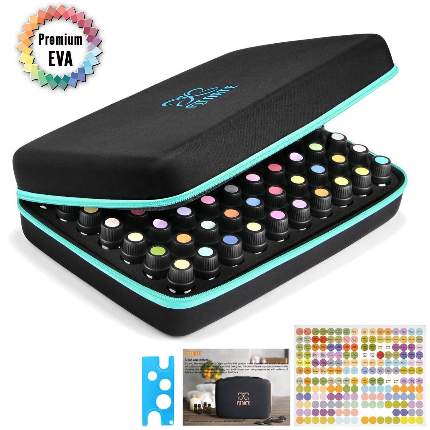 FITNATE Essential Oils Storage for 70 Bottles Wellness - DailySale