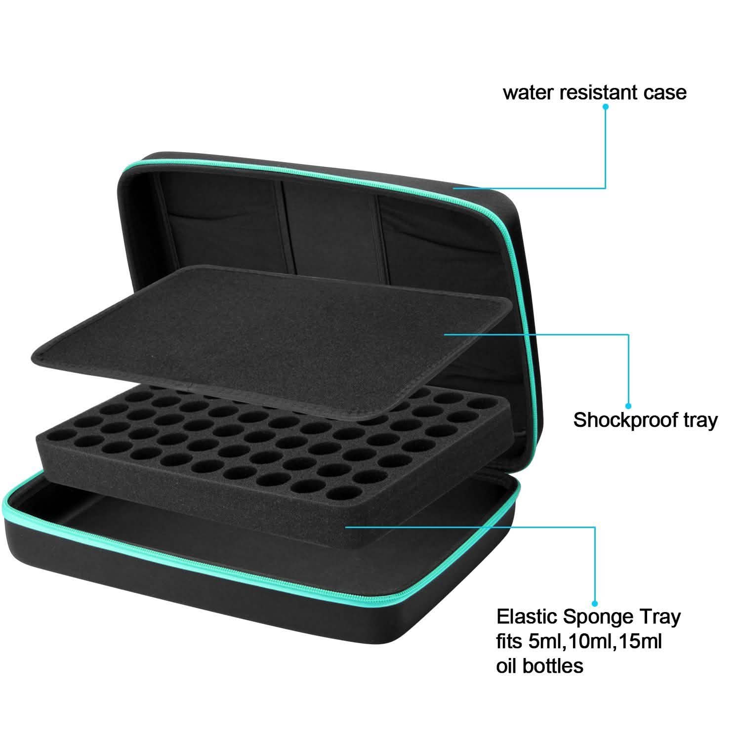 FITNATE Essential Oils Storage for 70 Bottles Wellness - DailySale