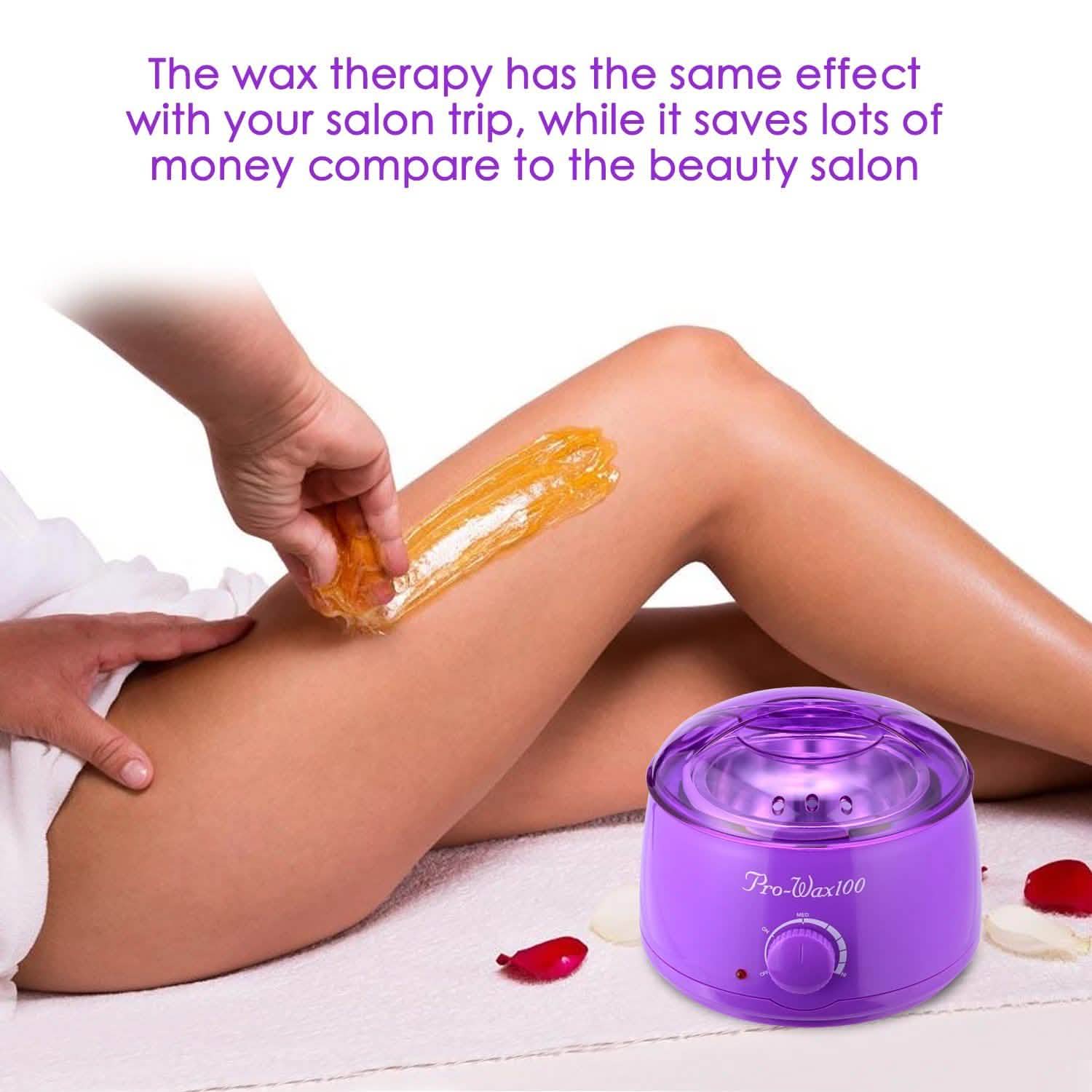 Fitnate Hair Removal Hot Wax Warmer Set Beauty & Personal Care - DailySale