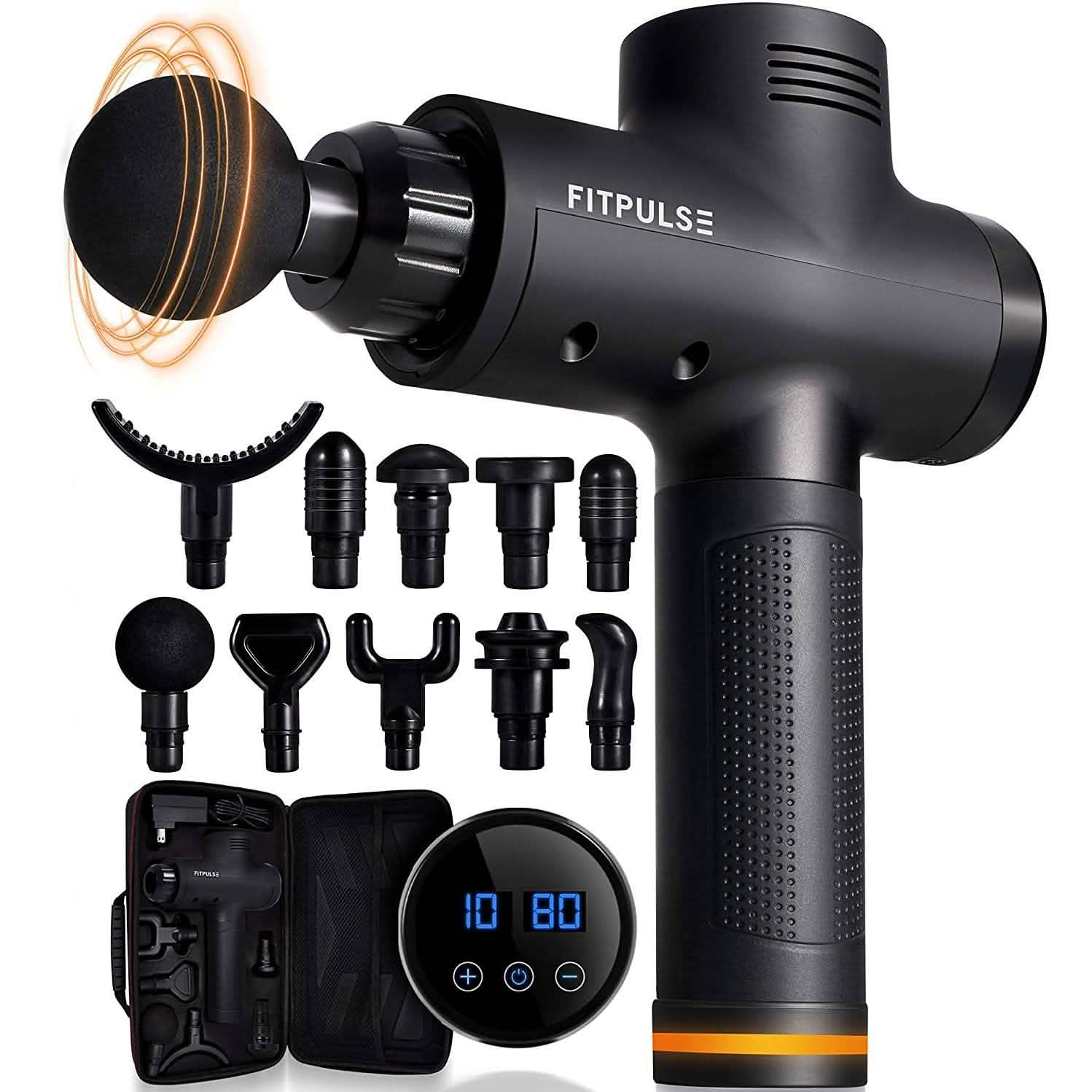 Fitpulse Muscle Massage Gun Wellness & Fitness - DailySale