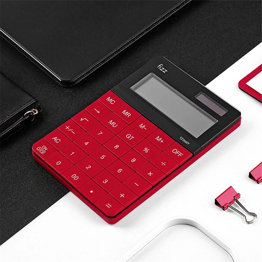 Fizz FZ66806 Calculator Double Power Desk Calculator Everything Else - DailySale