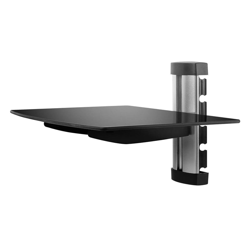 Floating Wall Mounted Strengthened Tempered Glass Shelf