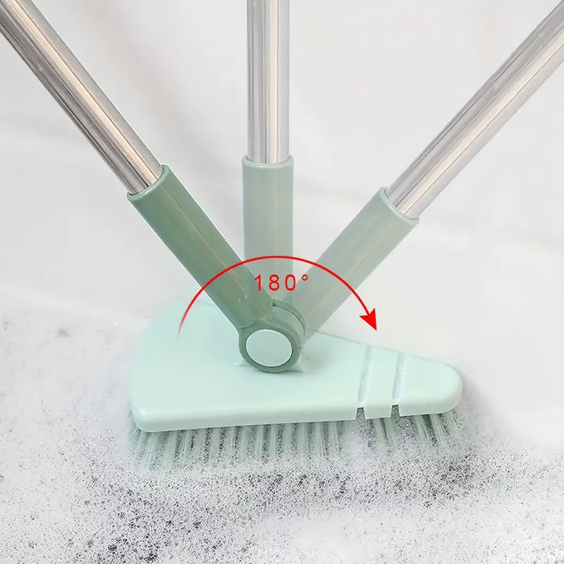 Floor Scrub Brush Long Handle Detachable Stiff Bristles flexible handle
