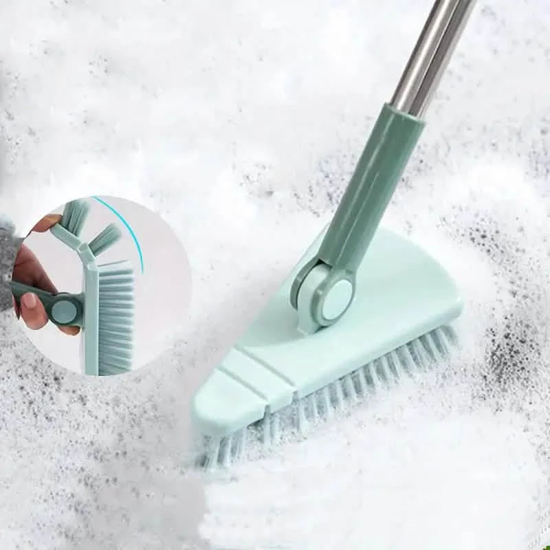 Floor Scrub Brush Long Handle Detachable Stiff Bristles, available at Dailysale